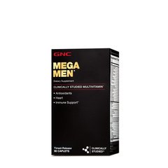 GNC, Витамины Mega Men Timed-release 90 таблеток, 90 таблеток
