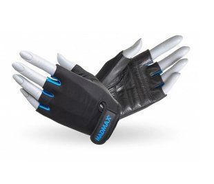 MadMax, Перчатки спортивные женские Rainbow MFG 251 Black/Turquoise ( M )