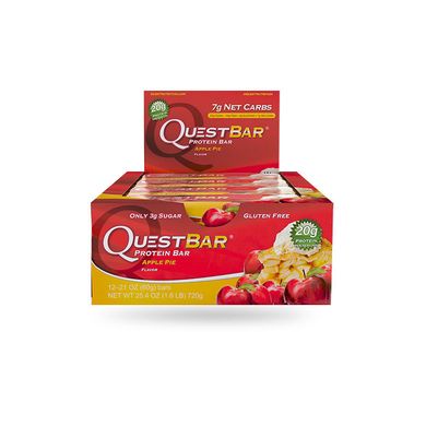 Quest Nutrition, Спортивный батончик Quest Bar, Apple Pie