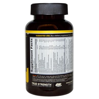 Optimum Nutrition, Вітаміни Opti-Men (Men's Multiple), 240 таблеток