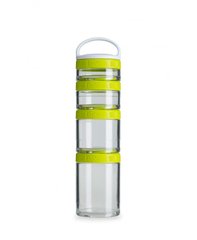 Blender Bottle, Контейнер GoStak Starter 4 Pack, Green