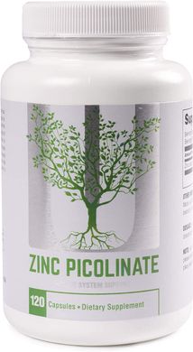 Universal Nutrition, Мікроелемент Zinc Picolinate, 120 капс