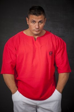 Big Sam, Футболка-Размахайка Red Training T-Shirt Rag-Top 3140 Красная S