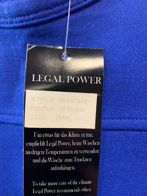 LegalPower, Размахайка Rag Top (2949\892 Royal) Синие ( M\L )