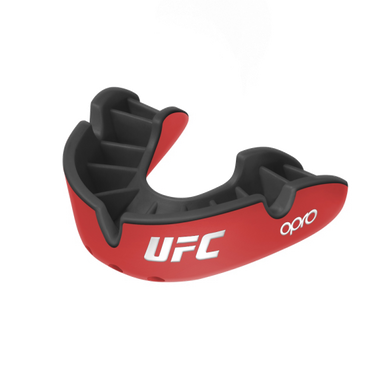 OPRO Капа боксерская UFC Silver Youth Mouthguard (до 10 лет) Red\Black