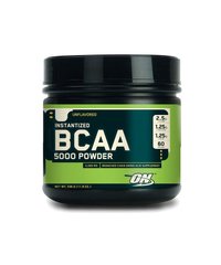 Optimum Nutrition, Бцаа Instantized BCAA 5000 Powder, 345 грамм, Без вкуса, 345 грамм