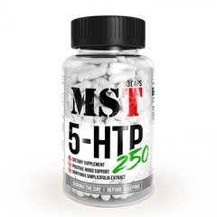 MST Sport Nutrition, Аміно релаксант 5-HTP 250 mg, 90 капсул