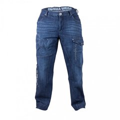 Gorilla Wear, Штаны-джинсы спортивные ровные GW82 Jeans Blue