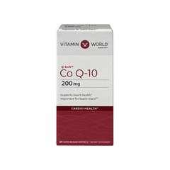 Vitamin World, Коэнзим Co Q-10 200 mg, 60 капсул