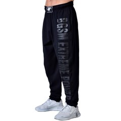 Big Sam, Штаны спортивные лёгкие (Baggy Gym Pants BGSM 1271) Bodybuilding Черные ( S )