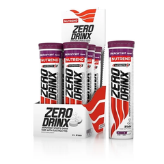 Nutrend, Zero Drinx Hypotonic sports drink tabs with electrolytes 18 табл Blackcurrant