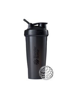 Blender Bottle, Спортивный шейкер Classic Loop Full Black, 820 мл