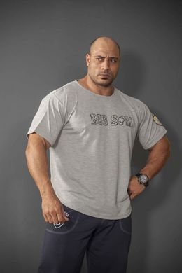 Big Sam, Футболка-Размахайка Gray Training T-Shirt Rag-Top 3154 Серая M