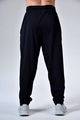 Big Sam, Штаны спортивные лёгкие (Baggy Gym Pants BGSM 1271) Bodybuilding Черные ( XXL )