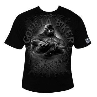 Silberrucken, Футболка GB44 Gorilla Biker Crossed Arms Черная M