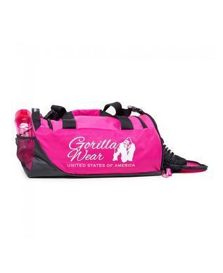 Gorilla Wear Santa Rosa Gym Bag &ndash; Pink/Black