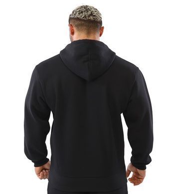 Big Sam, Кофта з капюшоном на замку Mens Hooded Winter Jacket (BGSM3639), Чорна ( XXXL )