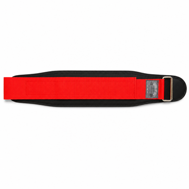 Пояс атлетический неопреновый HOP Red Steel красно-черный, S