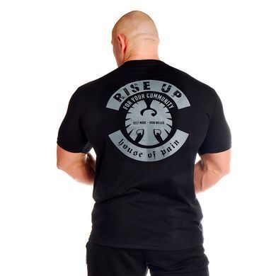 House of Pain, Футболка IRON WiLLED (MD7016-1), чорна ( XL )