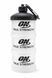 Optimum Nutrition 3-ярусный контейнер для спортивного питания с ручкой, черный