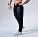Big Sam, Штани спортивні легкі (Baggy Gym Pants BGSM 1271) Bodybuilding Чорні ( L )