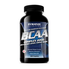 Dymatize Athletic Nutrition, BCAA 2200, 400 капсул, 400 капсул