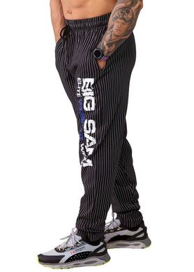 Big Sam, Штаны спортивные зауженные 1181 черный XL