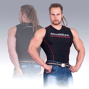 MadMax, Майка Compression Sleeveless Top Red