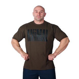 Universal Nutrition, Футболка (MD5593-15) для бодибилдинга Animal Iron Iconic, Army ( XXXL )