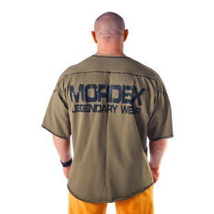 Mordex, Размахайка-Футболка с вставкой (кокетка) Rag Top Bodybuilding (MD6318-4) Хаки ( M )