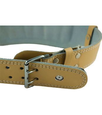 Mordex, Пояс атлетический Meister Contoured Weight Lifting Belt, бежевый