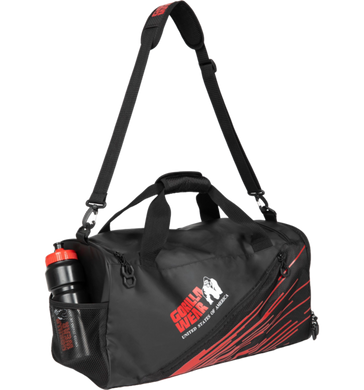 Gorilla Wear Ohio Gym Bag &mdash; Black/Red