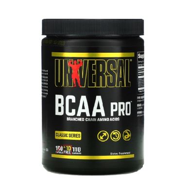 Universal Nutrition, Бцаа BCAA Pro, 110 капсул, 110 капсул