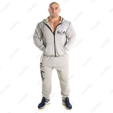No Limits, Толстовка з капюшоном на замку Сіра ( XL )