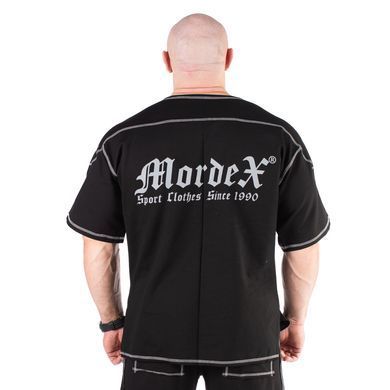 Mordex, Размахайка с кокеткой и наружным оверлоком (MD7481-4) Черная ( XXL )