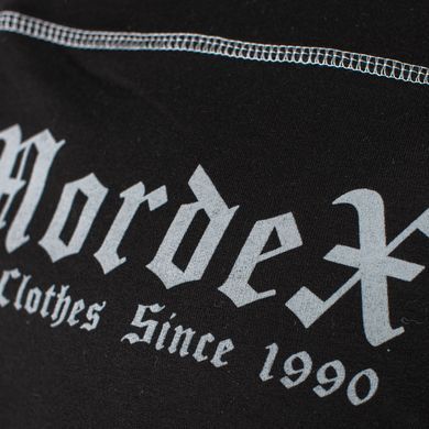 Mordex, Размахайка с кокеткой и наружным оверлоком (MD7481-4) Черная ( XXL )