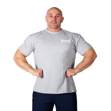 Cutler Nutrition, Футболка (MD7637-2) Серая ( XL )