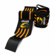 Кистевые бинты GASP Hardcore Wrist Wraps 13&Prime; Black/Orange &mdash; 33 см