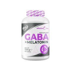 6PAK Nutrition, Витамины Gaba+Melatonin, 90 таблеток