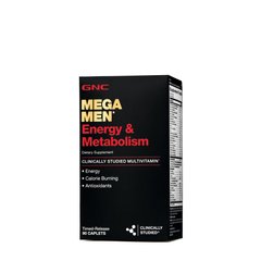 GNC, Вітаміни Mega Men Energy Metabolism 90 таблеток
