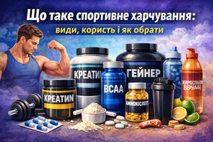 Що таке спортивне харчування?
