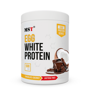 MST Sport Nutrition, Яєчний протеїн EGG White Protein, 500 грам Шоколад🍫🥥Кокос