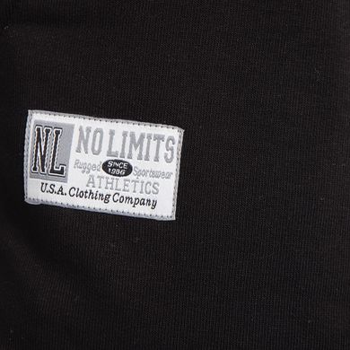No Limits, Штаны спортивные зауженные ( MD7034-1) черные ( L )