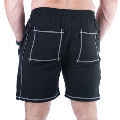 Mordex, Шорти спортивні з накладними кишенями ( Bodybuilding Wear ) Чорні ( L )