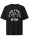 Hard Power Gym Gorilla Black &mdash; чоловіча спортивна футболка чорна, L