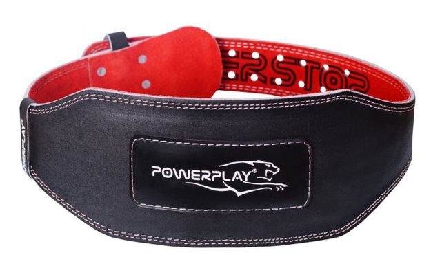 PowerPlay, Пояс для тяжелой атлетики 5053 черно-красный (M)