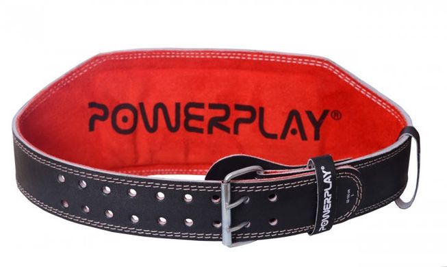 PowerPlay, Пояс для важкої атлетики 5053 чорно-червоний (M)