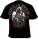 Silberr&uuml;cken T-Shirt GB68 "Gorilla Biker Keep Cool" &mdash; Black (L)