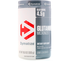 Dymatize Athletic Nutrition, Глютамін Glutamine Micronized, 300 грам