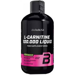 Biotech USA, Карнитин L-Carnitine 100.000 Liquid, 500 мл Apple